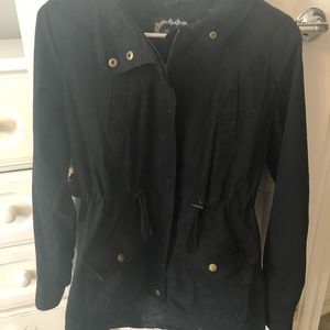 Black Field Coat